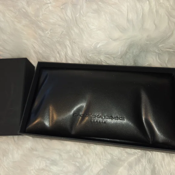 Carolina Lemke Roma Demi Women’s Square Sunglasses Brown Tortoiseshell Unisex - Picture 8 of 9